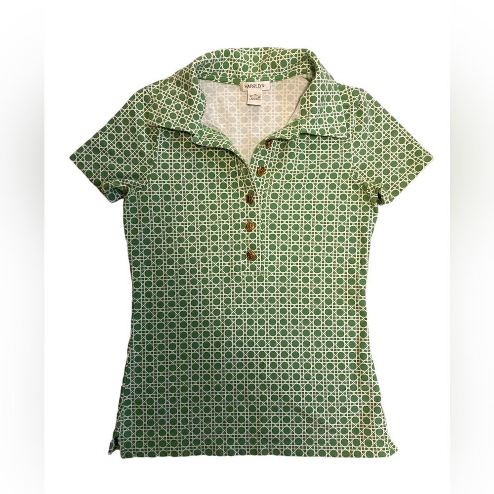 NWOT Harold’s half button XS